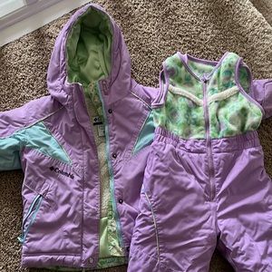 Columbia Girls 3T Ski Outfit